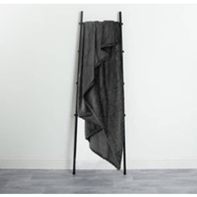 Luxury Large Waffle Honeycomb Mink Warm Throw - Black - 200cm x 240cm
