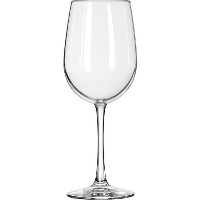 Libbey Vina Tall Wine Glasses Set  All Purpose Red and White Wine Glasses Set of 12  Professional Grade Glass Wine Glasses for Gatherings  Events