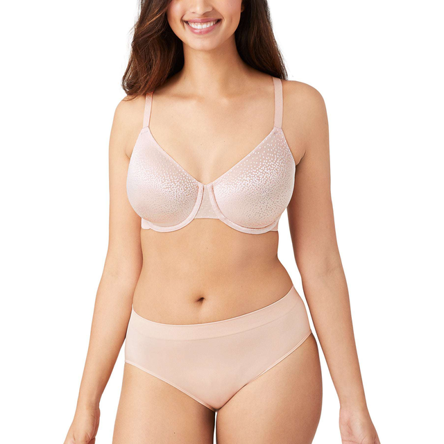 Back Appeal Underwire Bra - Pink - 32F