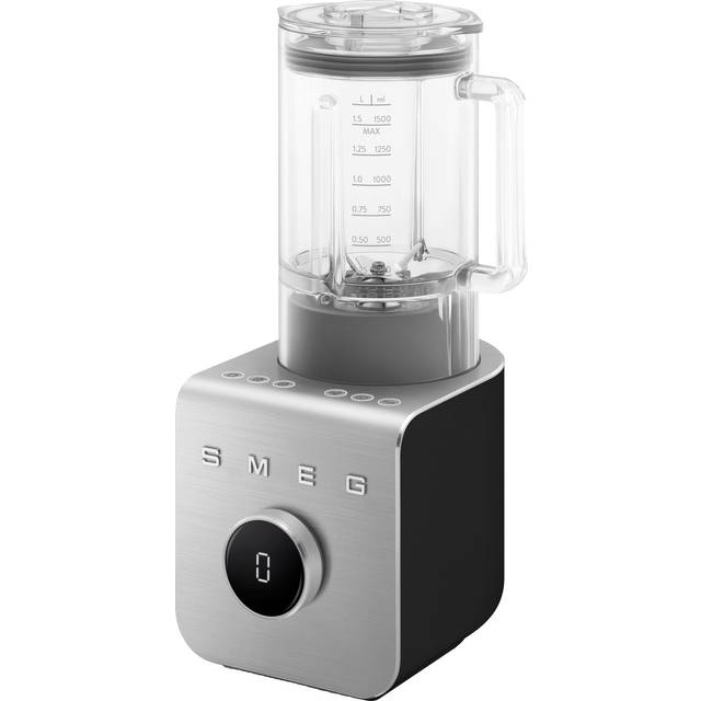 Smeg - BLC01 High Performance Blender 1.5L - schwarz/matt/BxHxT 16,8x42,1x22,5cm - black (42.1 x 16.8 x 22.5cm)