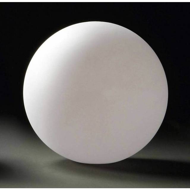 Mantra M1394 Huevo Ball Table Lamp 1 Light E27 Large Outdoor Opal Whit