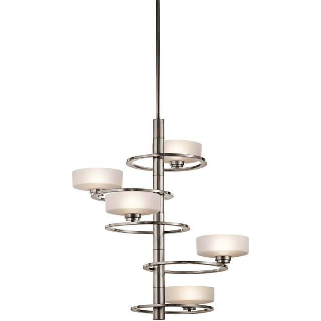 Kichler KL/ALEEKA5A Aleeka 5 Light Chandelier Classic Pewter