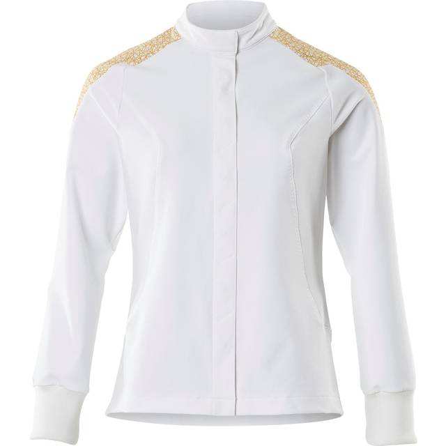 Mascot Food & Care Jacket, White/Grass Green, Large - white/grass green