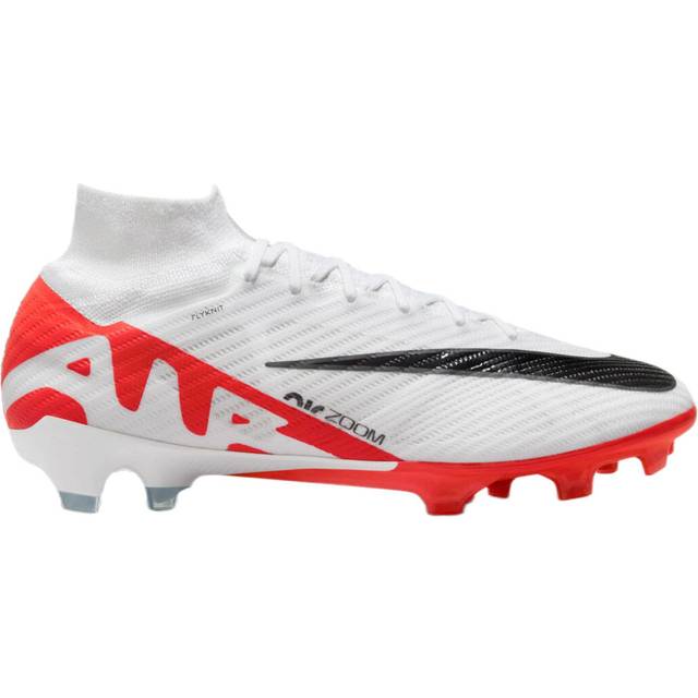 Nike shops mercurial black white red