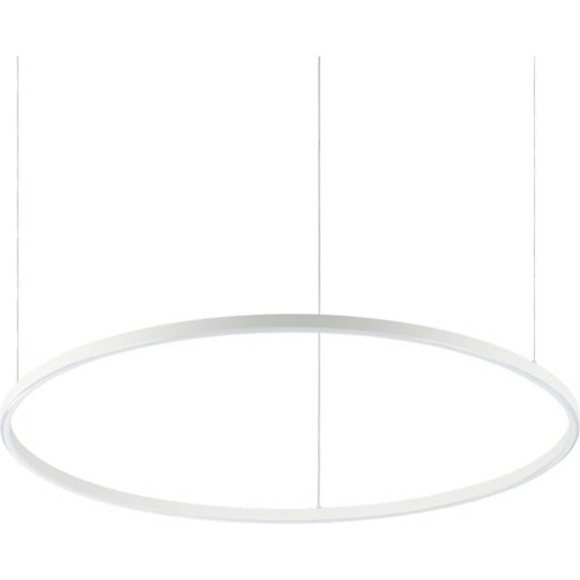 Oracle - Integrated led Circle Ceiling Pendant Lamp 1 Light White 3000K - Ideal Lux
