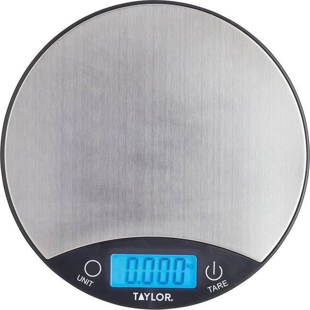 Taylor Brass Accurate Digital Kitchen Scale - Grey