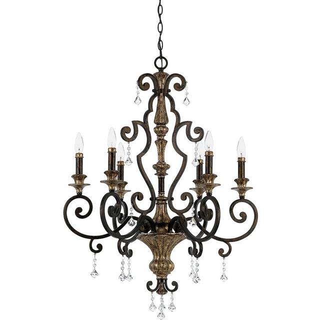 Quoizel QZ/MARQUETTE6/A Marquette 6 Light Chandelier