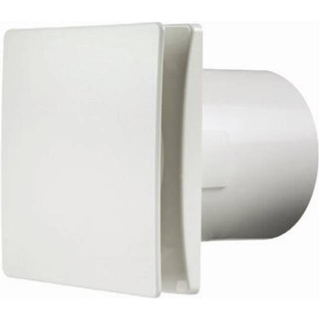 Manrose 100mm (4) Bathroom Extractror Fan with Integral Timer - DECO100TW