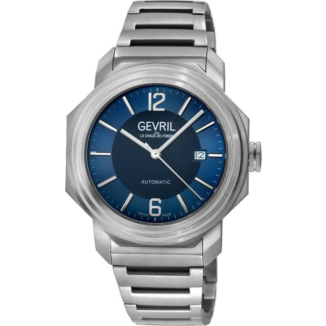 Roosevelt Titanium Swiss Automatic Watch - Blue - One Size