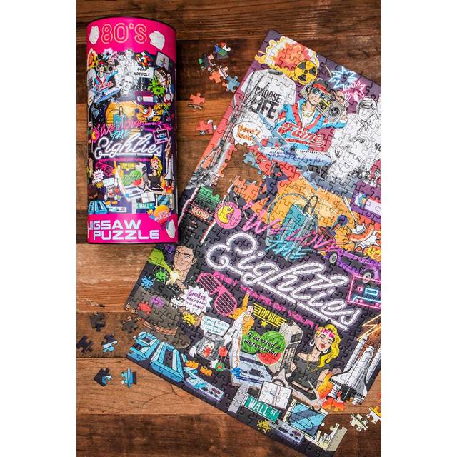 Better In My Day Eighties Jigsaw Puzzle - Pink