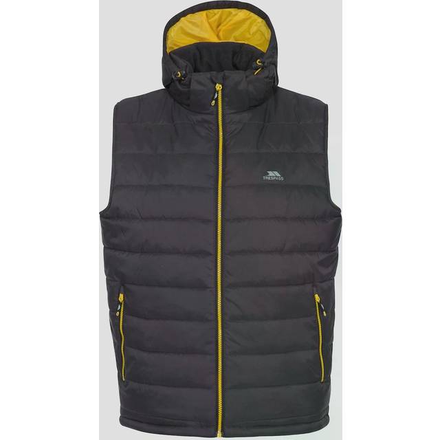 (S, Dark Grey) Trespass Mens Franklyn Padded Gilet