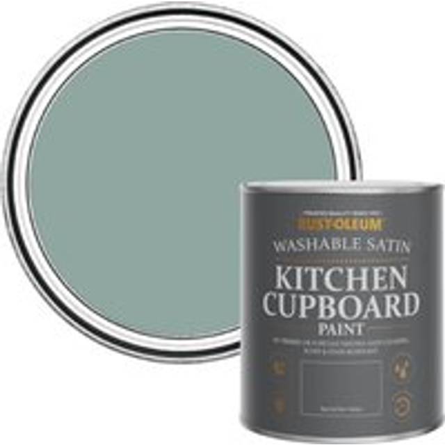 Rust-Oleum Washable Satin Finish Kitchen Cupboard Paint - Gresham Blue