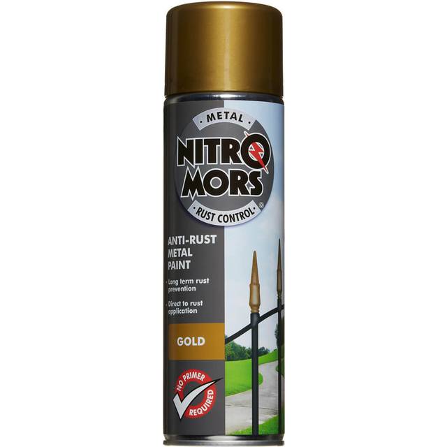 Nitromors Anti-Rust Smooth Metal Paint Gold 500ml