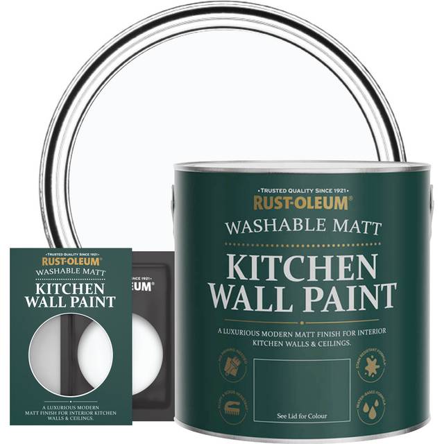 Rust-Oleum Kitchen Wall Paint Matt - Icecap 2.5L - Icecap - Blue