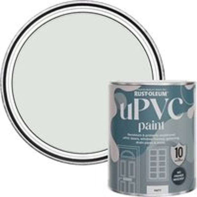 Rust-Oleum uPVC Door and Window Paint Matt Library Grey 750ml - Grey - Grey