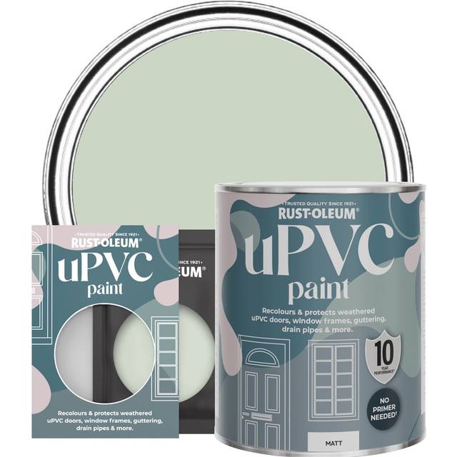 Rust-Oleum Upvc Laurel Green 750Ml - One Colour