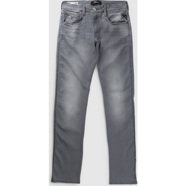 Replay Herrjeans slim fit Anbass återvunna, 095 ljusgrå, 28W / 32L