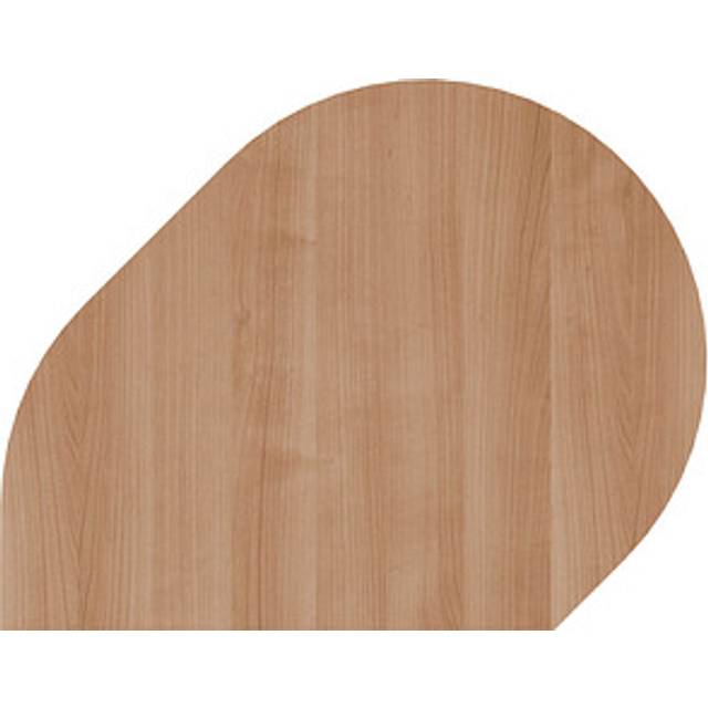 eurokraft pro with height adjustable support leg, with height adjustable support leg, walnut / graphite - walnut finish