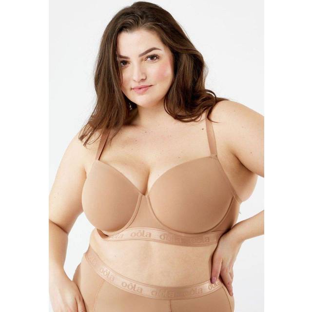 Oola Everyday Underwired Moulded T-Shirt Bra - Mocha