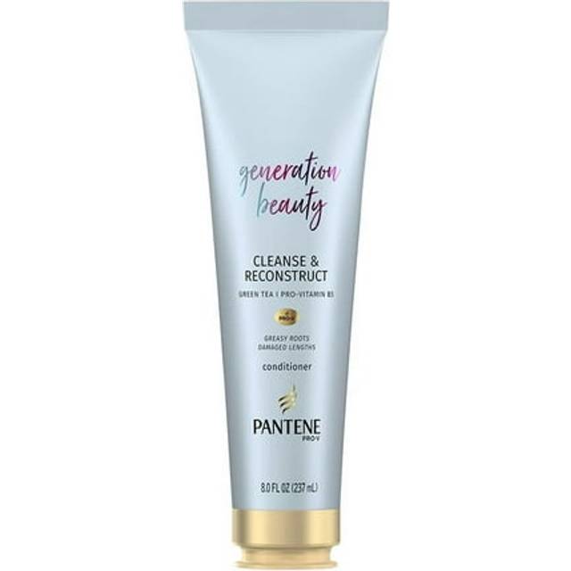 Pantene Pro-V Generation Beauty Cleanse & Reconstruct Conditioner for Greasy Roots & Damaged Lengths  8.0 Fl. Oz.  White