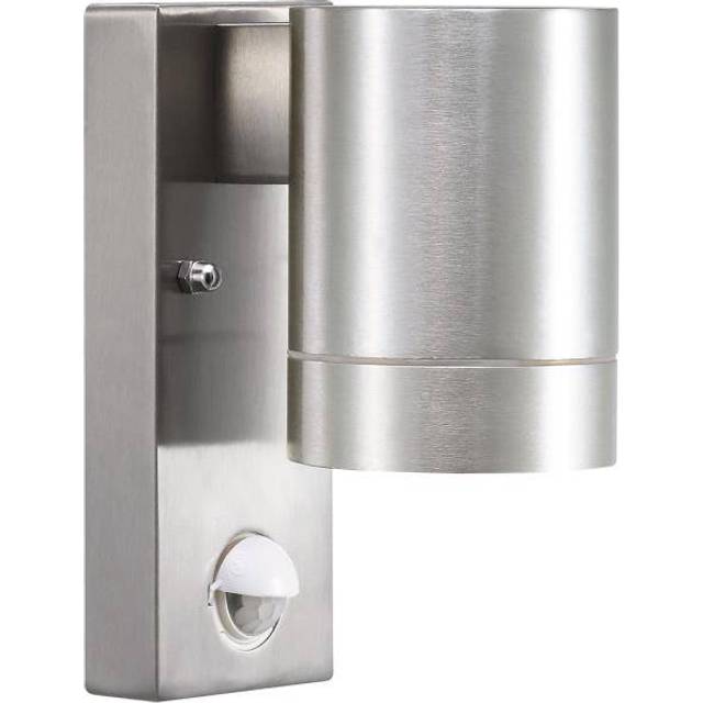 Nordlux Tin Maxi Outdoor IP54 Single PIR Wall Light in Black
