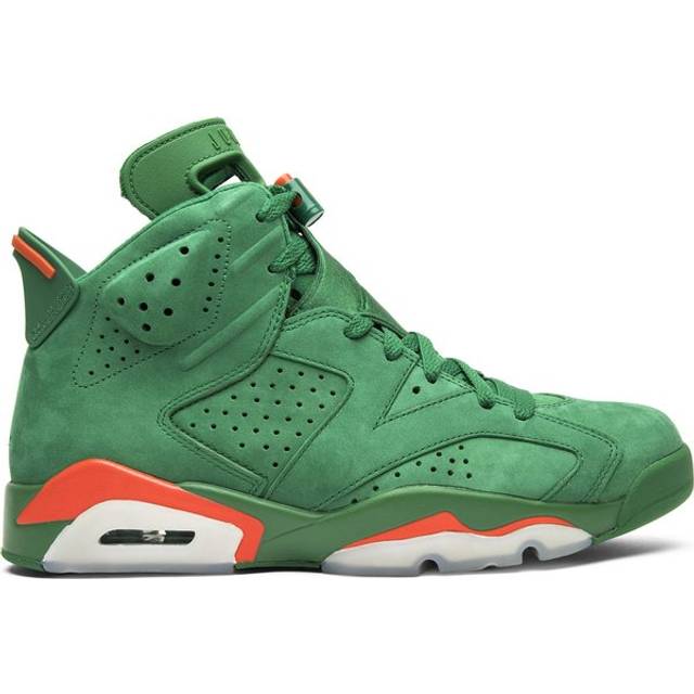 Air Jordan 6 Retro NRG 'Green Suede Gatorade' AJ5986-335 - Pine Green/Orange Blaze - 8.5