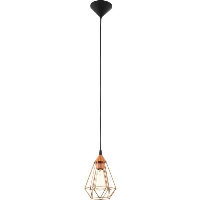 Hanging Ceiling Pendant Light Copper Wire Cage 1 x E27 Hallway Feature Lamp