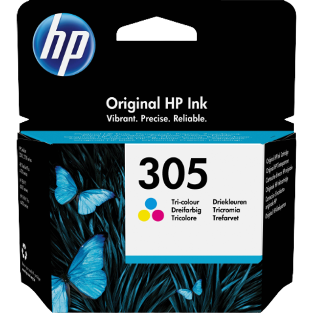 HP 305 Tri-color Original Ink Cartridge 305 Tri-color, 3YM60AE#301