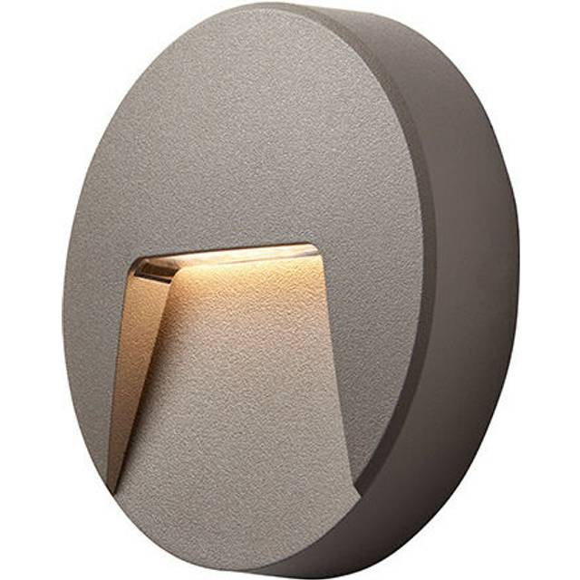 Saxby Severus CCT Outdoor Surface Mounted 3W LED Wall Light Grey, IP65