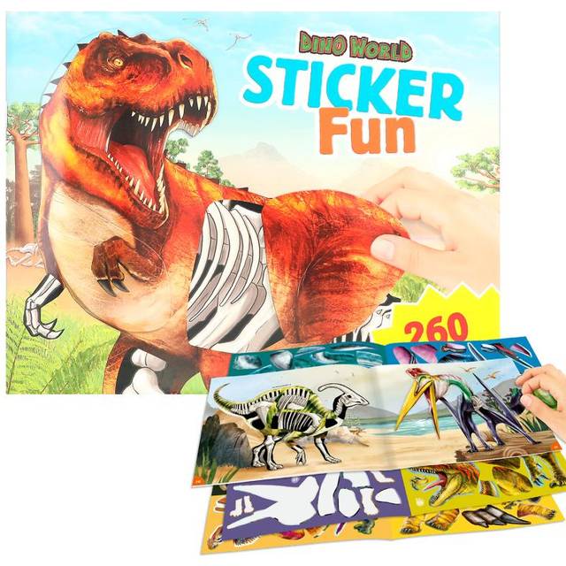 Dino World Sticker Fun (412408)