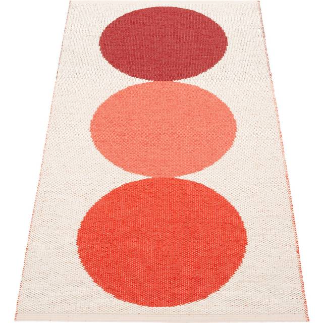 Pappelina Otto gångmatta Berry-vanilla, 70x140 cm