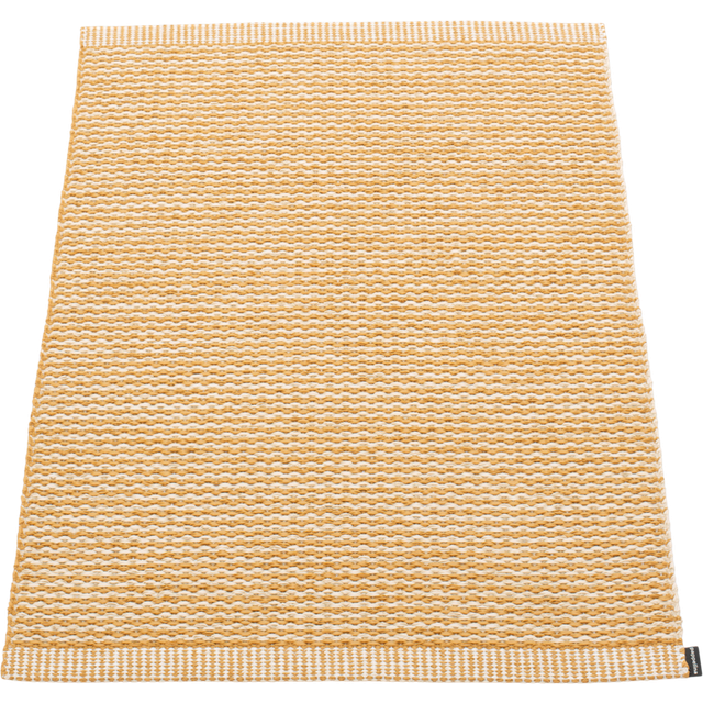 Pappelina Mono gångmatta Ochre-cream, 60x85 cm
