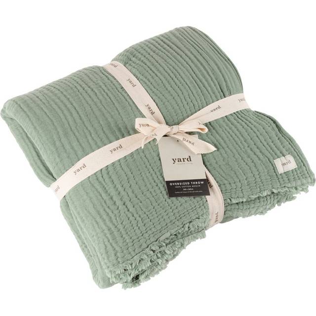 Yard Lark Large Throw Eucalyptus
