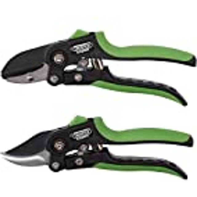 Draper anvil and bypass secateurs set, 200mm (2 piece) 08986