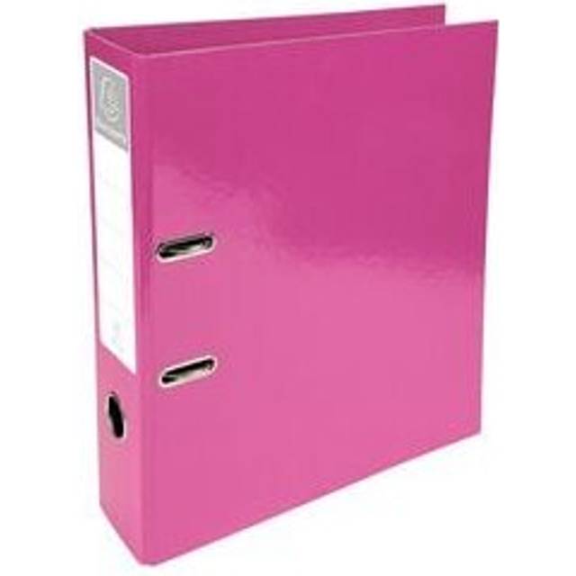 Exacompta Iderama PremTouch Lever Arch File A4 70mm Pack of 10, Pink