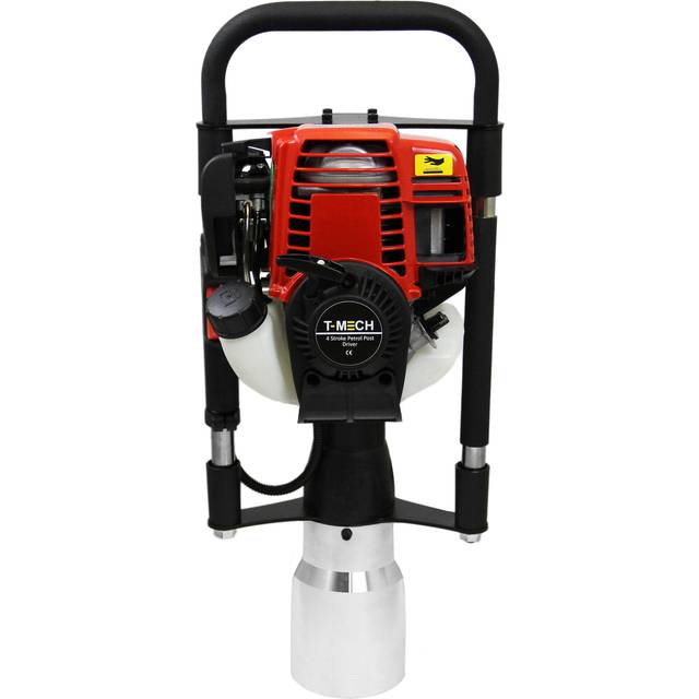 T-Mech 4-stroke Petrol Post Driver 120mm, Red