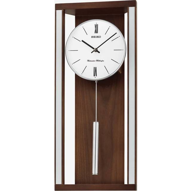 Seiko Pendulum Wall Clock Qxh068b