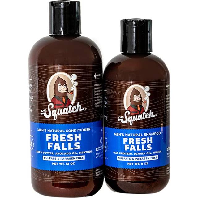 Dr. Squatch Fresh Falls Shampoo + Conditioner Hair Bundle