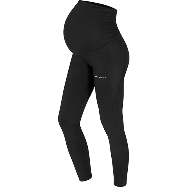Flattering Maternity Tights, Black