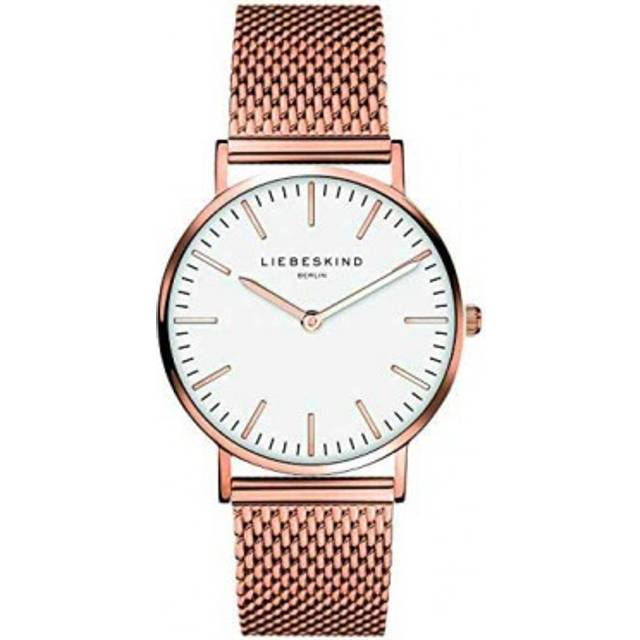 LIEBESKIND LT-0077-MQ Klocka, Rosa, Vit, 34 mm
