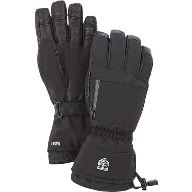 Hestra Czone Pointer 5-Finger Gloves - Black