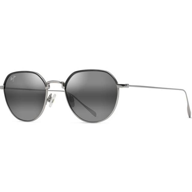 Maui Jim Island Eyes Nuetral Grey Round Unisex Sunglasses 859-11B 50 (Dimension: 7.0000x4.0000x3.0000 inches)
