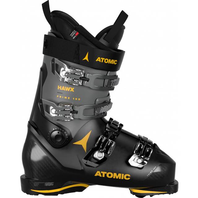 Atomic Hawx Prime 100 GW Ski Boots - Black/Grey/Saffron - MP 26.0