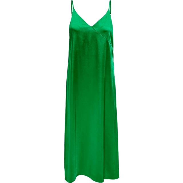 Only - Klänning onlCosmo Slip Midi Dress - Grön