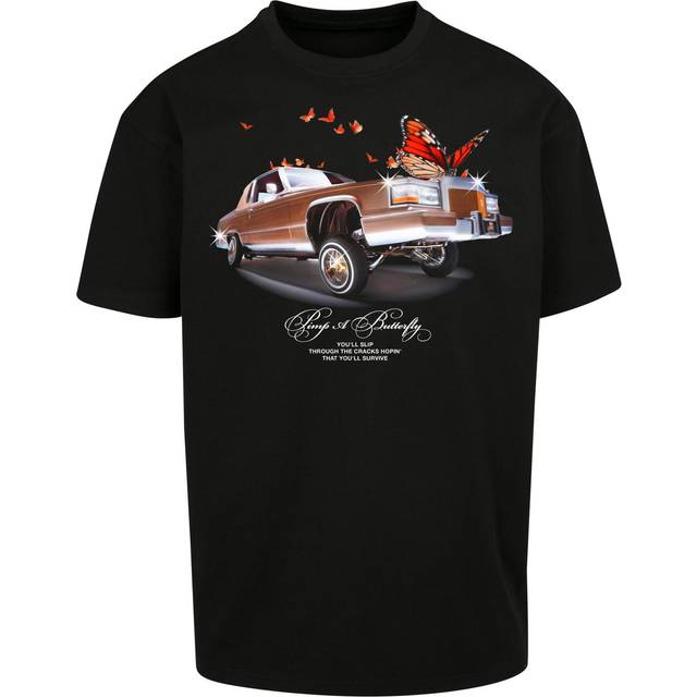Oversized T-shirt Mister Tee Pimp a Butterfly - Noir - S