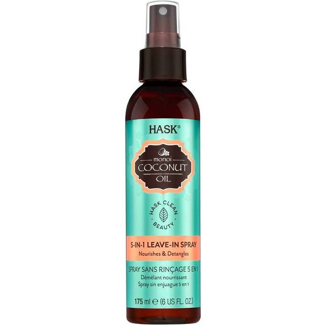 HASK Monoi Coconut Oil Leave-in Spray för glansigt och mjukt hår 175 ml