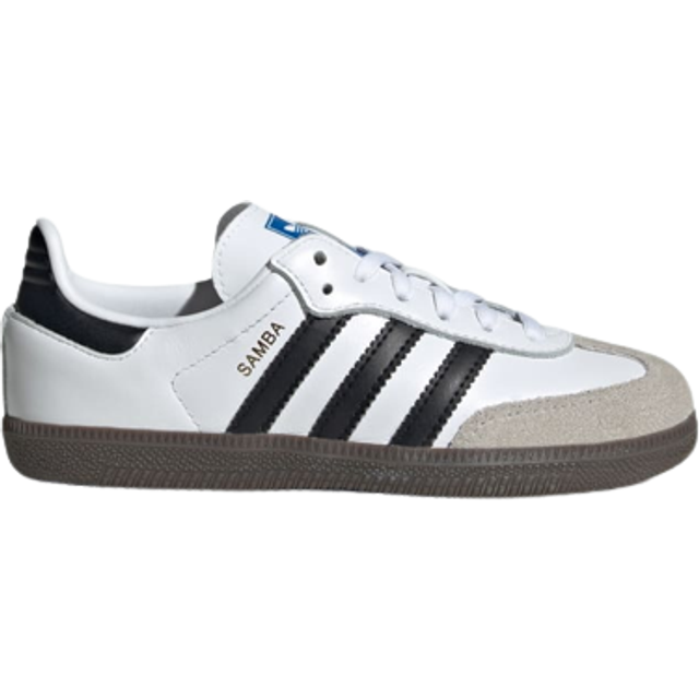 Adidas Kid's Samba OG - Cloud White/Core Black/Gum