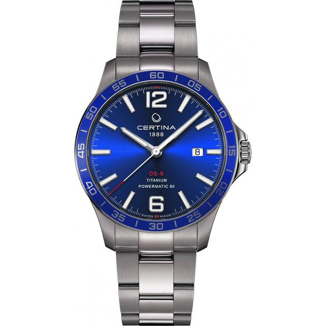 Certina Herrenuhr DS-8 Powermatic 80 C0338074404700 - grau