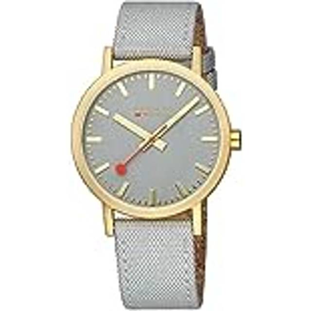 Mondaine A660.30360.80SBU Classic Grau und Gold 40mm 3ATM