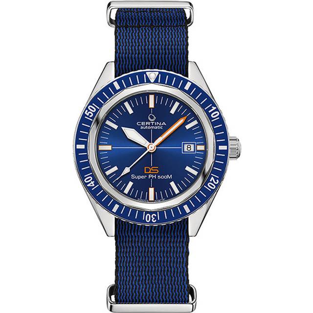 Certina Herrenuhr DS Super PH500M C0374071804010 - silber